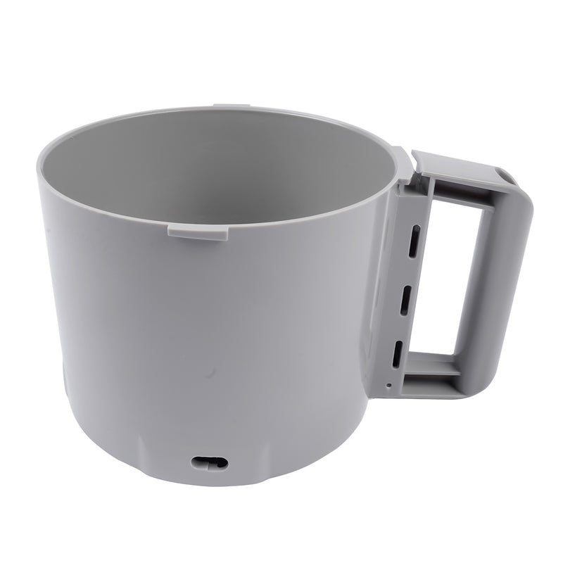 Robot Coupe R2 3-Quart Food Cutter Bowl - Compatible with R2 Dice, R2B, R2N | Durable Gray Replacement Bowl