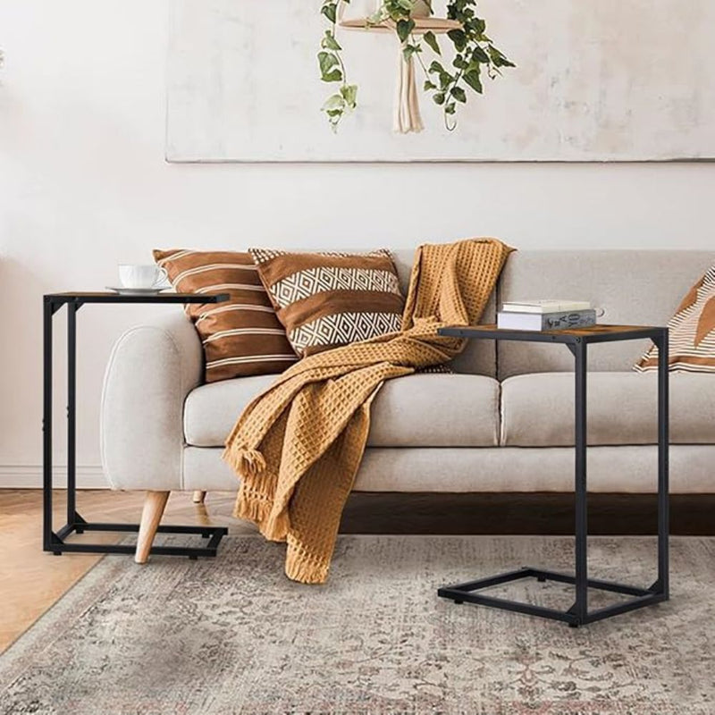 Shop Modern C-Shaped Side Tables – Perfect for Sofas, Living Rooms & Unique Coffee Table