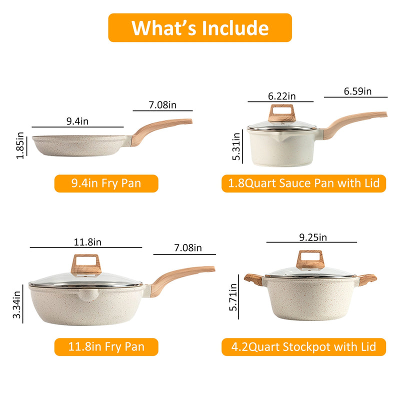 Shop the Best Cookware Sets: Nonstick, Stainless, Induction Pots & Pans for Your Kitchen