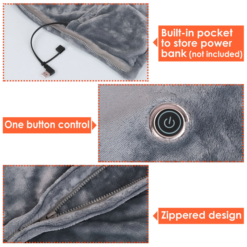 Stay Cozy Anywhere with the Best Portable USB Heated Blankets & Heated Throws