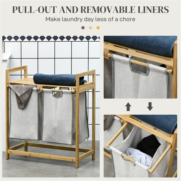 Storage Rack - Laundry Storage Basket - Organizer for Clothes, Towels, and Household Essentials